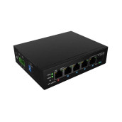 Комутатор Lanberg Switch ILFE-4P-1Ge-1S-90 POE 1 x BT 3 x AT SFP - ILFE-4P-1GE-1S-90 Комутатор Lanberg Switch ILFE-4P-1Ge-1S-90 POE 1 x BT 3 x AT SFP - ILFE-4P-1GE-1S-90
