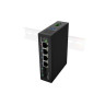 Комутатор Lanberg Switch Light Industrial POE 1 x BT 3 x AT 2 x SFP DIN Unmanagment Gigabit Ethernet - ILGE-4P-2S-90