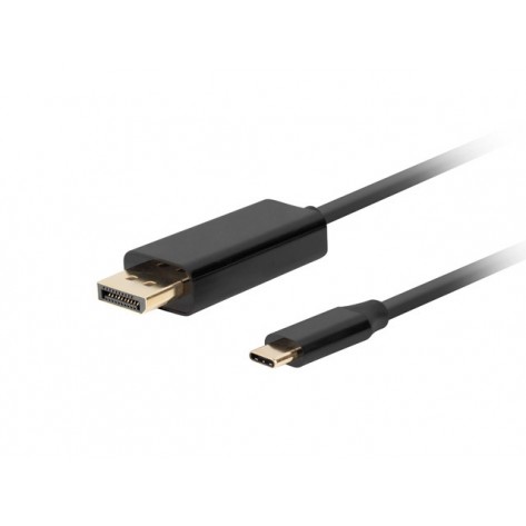 Кабел Lanberg USB-C  - CA-CMDP-10CU-0030-BK