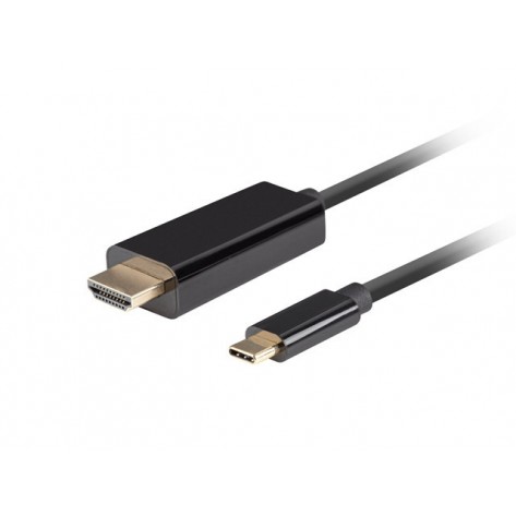 Кабел Lanberg USB-C  - CA-CMHD-10CU-0005-BK