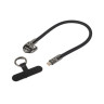 Кабел Lanberg USB-C M - CA-CMCM-10LN-0003-BK