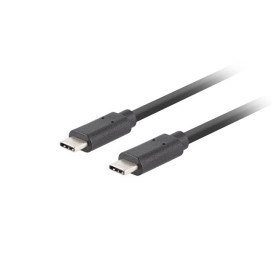 Кабел Lanberg USB-C M - CA-CMCM-32CU-0005-BK