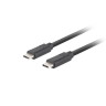 Кабел Lanberg USB-C M - CA-CMCM-32CU-0005-BK