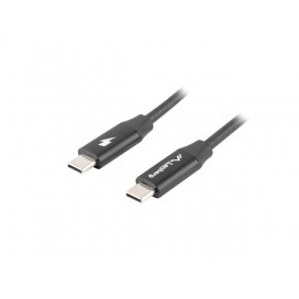 Lanberg USB-C M - CA-CMCM-40CU-0018-BK Lanberg USB-C M - CA-CMCM-40CU-0018-BK