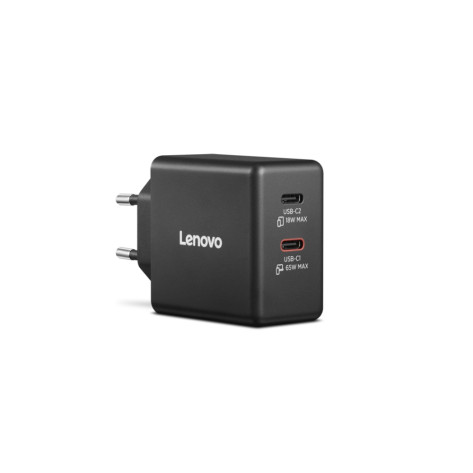 Адаптер Lenovo Dual USB-C 65W GaN Charger - 40AW065BEU