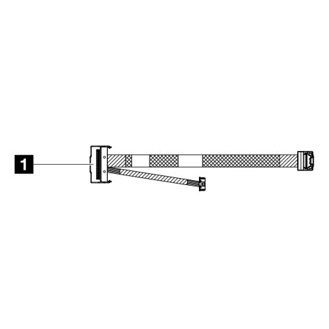 Кабел Lenovo ThinkSystem SR630 V3 M.2 RAID B540i-2i SATA - 4X97A93832