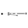 Кабел Lenovo ThinkSystem SR630 V3 M.2 RAID B540i-2i SATA - 4X97A93832