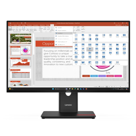 Монитор Lenovo ThinkVision T27-40 27" IPS - 64A5MAT6EU