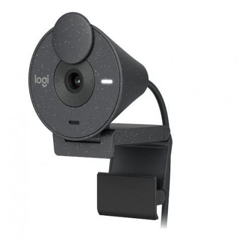 Уебкамера Logitech Brio 300 Full HD webcam - GRAPHITE - EMEA28-935 - 960-001436