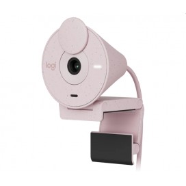 Уебкамера Logitech Brio 300 Full HD webcam - ROSE - USB - N - 960-001448