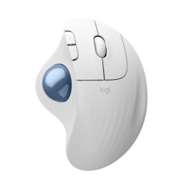 Мишка Logitech ERGO M575S - WHITE - 910-007030