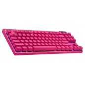 Клавиатура Logitech G PRO X TKL LIGHTSPEED Gaming Keyboard - MAGENTA - US INT'L - 2.4GHZ - 920-012159