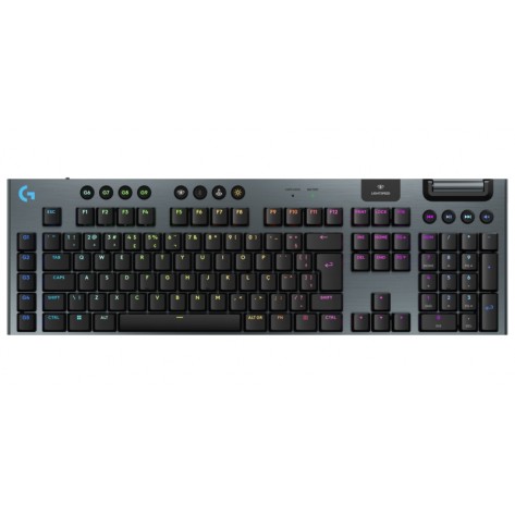 Клавиатура Logitech G915 X LIGHTSPEED Low-Profile Wireless Gaming Keyboard - Black US International Clicky - 920-012709