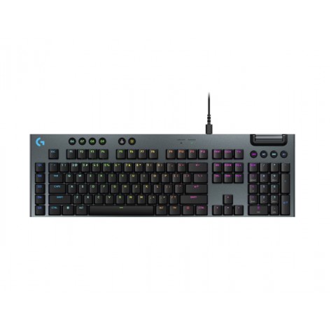 Клавиатура Logitech G915 X Low Profile Wired Gaming Keyboard - BLACK - US INT`L - EMEA28i-935 - 920-012942