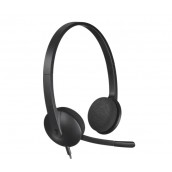 Слушалки Logitech H340 USB Computer Headset - 981-000475