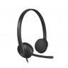 Слушалки Logitech H340 USB Computer Headset - 981-000475