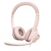 Слушалки Logitech H390 USB Computer Headset - ROSE - USB - N - 981-001281 Слушалки Logitech H390 USB Computer Headset - ROSE - USB - N - 981-001281