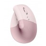 Мишка Logitech Lift Vertical Ergonomic Mouse - ROSE - 910-006478