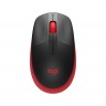 Мишка Logitech M190 Full-size wireless mouse - RED - 2.4GHZ - N - 910-005908