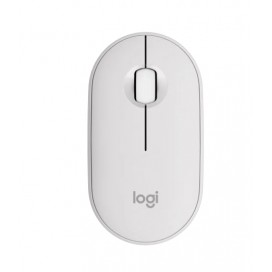 Logitech Pebble Mouse 2 M350s - TONAL WHITE - BT - N