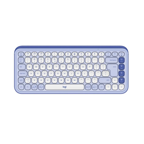 Клавиатура Logitech Pop Icon Keys - Lilac - US INT'L - BT - N - 920-013074