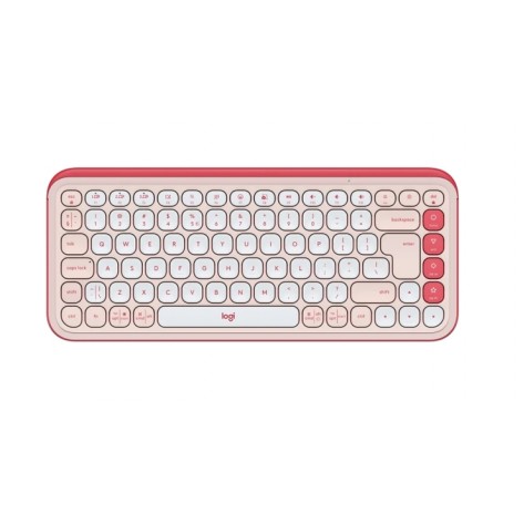 Клавиатура Logitech Pop Icon Keys - Rose - US INT'L - BT - N - 920-013073