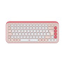 Клавиатура Logitech Pop Icon Keys - Rose - US INT'L - BT - N - 920-013073
