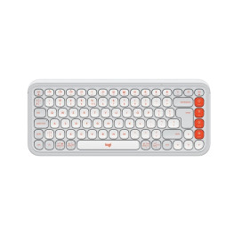 Клавиатура Logitech Pop Icon Keys - White - US INT'L - BT - N - 920-013072