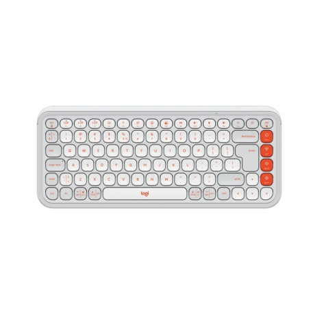 Клавиатура Logitech Pop Icon Keys - White - US INT'L - BT - N - 920-013072