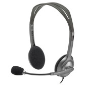 Слушалки Logitech Stereo Headset H111 - 981-000593 Слушалки Logitech Stereo Headset H111 - 981-000593