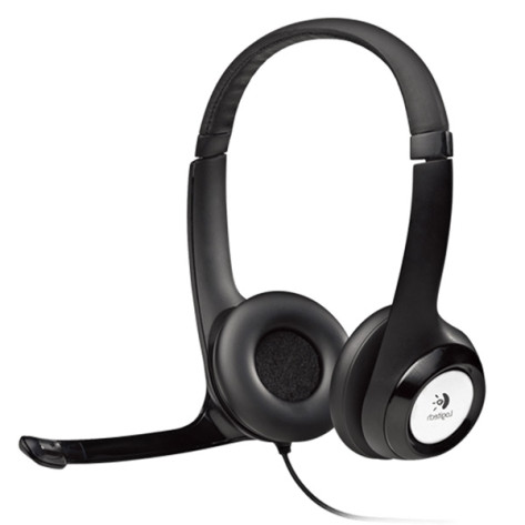 Слушалки Logitech USB Headset H390 - 981-000406