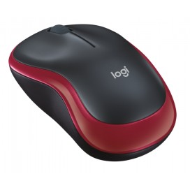 Logitech Wireless Mouse M185 - RED - 2.4GHZ - N - 910-002237