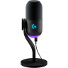 Микрофон Logitech Yeti GX Dynamic RGB Gaming Mic with LIGHTSYNC - BLACK - USB - N - 988-000569