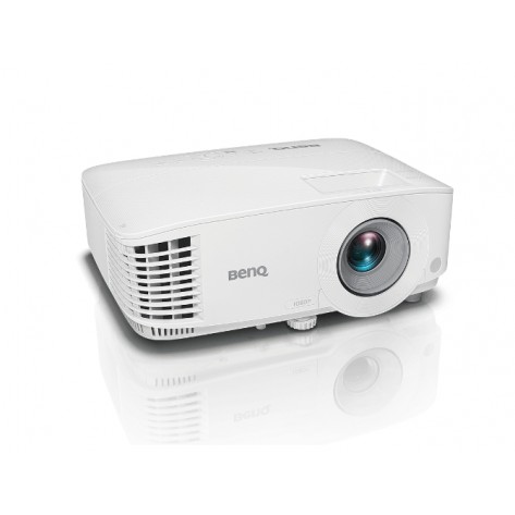 Мултимедиен проектор BenQ MH550, DLP, 1080p (1920x1080), 20 000:1, 3500 ANSI Lumens, VGA, 2xHDMI, S-Video, RCA, Speaker 2W, Audio In/Out, RS232, 3D Ready, 2.3kg, White - 9H.JJ177.1HE