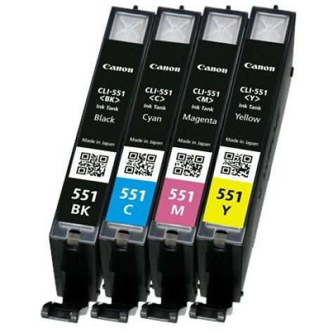 Мастилница Canon CLI-551 CMYB Multipack - 6509B009AA