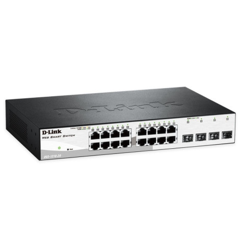 Комутатор D-Link 16 10 - DGS-1210-20