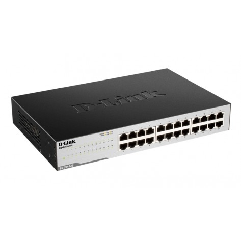 Комутатор D-Link 24-Port Gigabit Easy Desktop Switch - GO-SW-24G