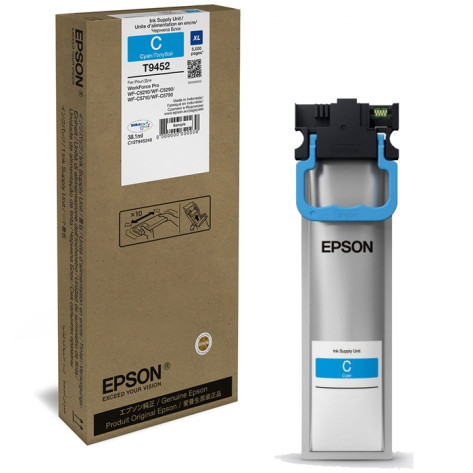 Мастилница Epson WF-C5xxx Series Ink Cartridge XL Cyan - C13T945240