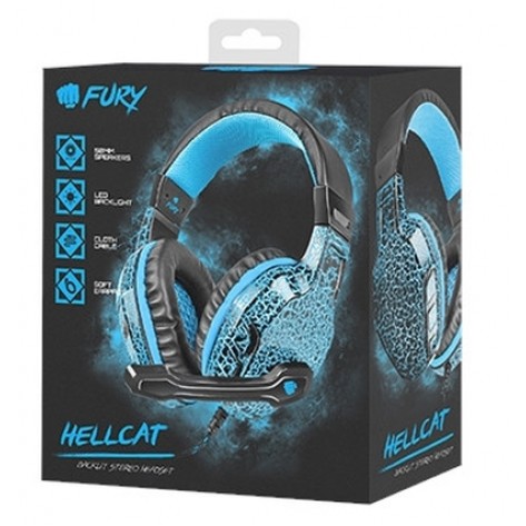 Слушалки Fury Gaming headset - NFU-0863