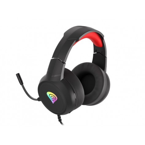 Слушалки Genesis Gaming Headset Neon 200 RGB Black-Red - NSG-1609