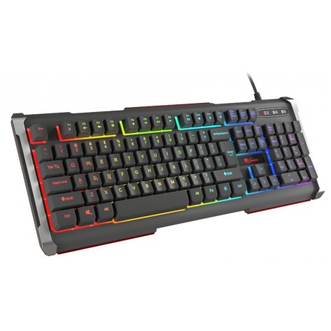 Клавиатура Genesis Gaming Keyboard Rhod 400 Rgb Backlight Us Layout - NKG-0993