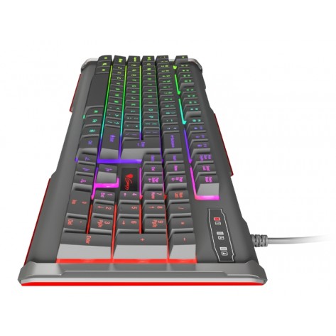 Клавиатура Genesis Gaming Keyboard Rhod 400 Rgb Backlight Us Layout - NKG-0993