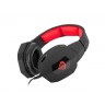 Слушалки Genesis Headphones Argon 400 With Microphone Black-Red  - NSG-0687