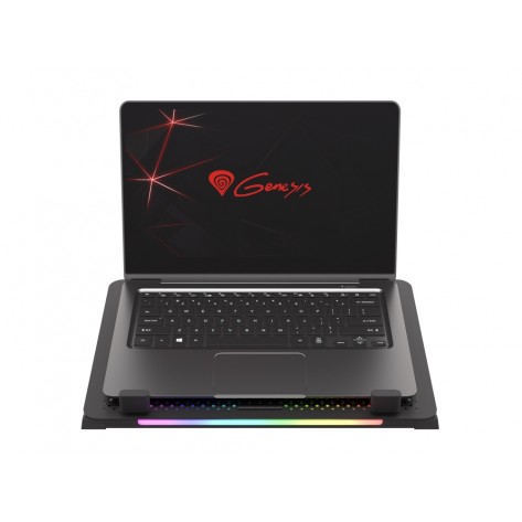 Охлаждаща система Genesis Laptop Cooling Pad Oxid 450 RGB 15.6" - NHG-1678