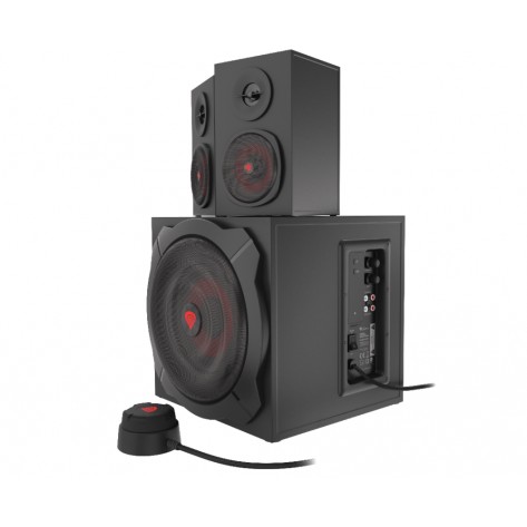 Аудио система Genesis Speakers Helium 610BT 60W Rms 2.1 Black Wired Remote Control - NCS-1408