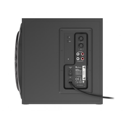 Аудио система Genesis Speakers Helium 610BT 60W Rms 2.1 Black Wired Remote Control - NCS-1408