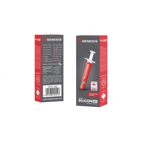 Термо паста Genesis Thermal Grease Silicon 801 0.5G - NTG-1583