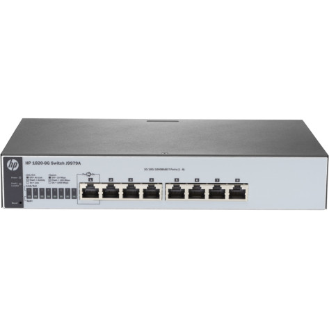 Комутатор HP 1820-8G Switch - J9979A