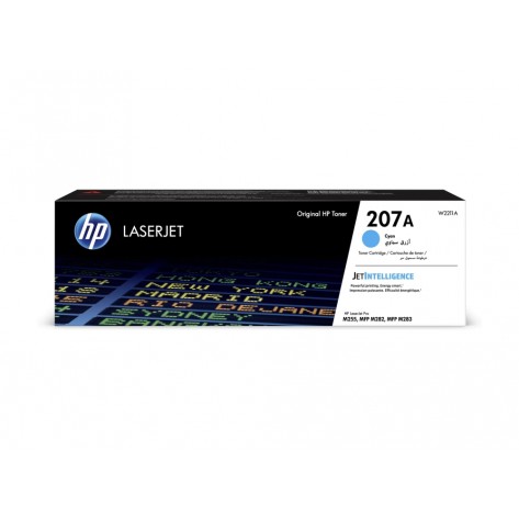 Тонер касета HP 207A Cyan LaserJet Toner Cartridge - W2211A