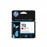 Мастилница HP 712 29-ml Magenta Ink Cartridge - 3ED68A